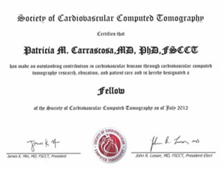 FELLOW OF THE SOCIETY OF CARDIOVASCULAR COMPUTED TOMOGRAPHY